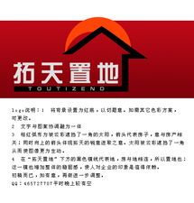 北京拓天置地房地产经纪 logo设计